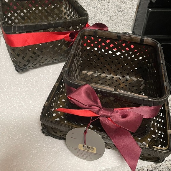 NWOT A Beautiful Brown 3 pc Gift Basket Carefully Crafted for Bath & Body works! - Picture 9 of 12